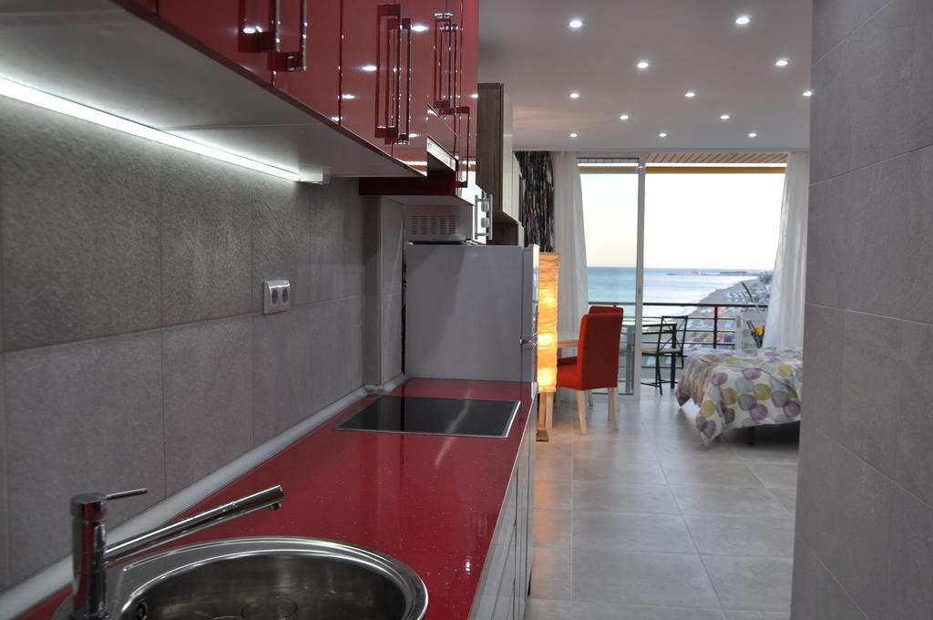 Studio Sea View Terrace Torremolinos Bagian luar foto